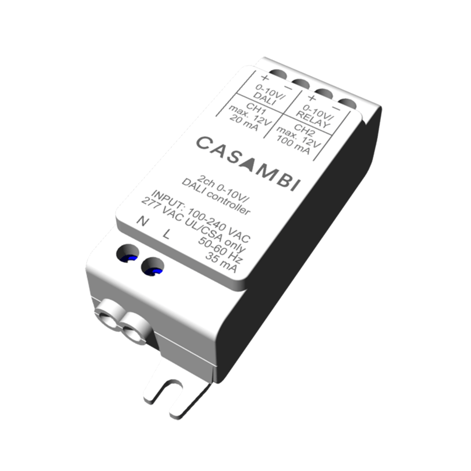 CBU 2-ch 0-10V/DALI Casambi