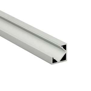 Profile Corner Alu 2m 18,5x18,5mm incl f. cover, cap, clips