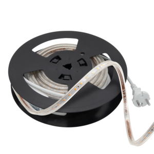 LED Strip 230V 930 600lm/m 9,2W/m IP65 5m w/plug 10xclip