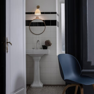 Bestlite BL7 Wall Lamp Bone w/Switch China/Brass