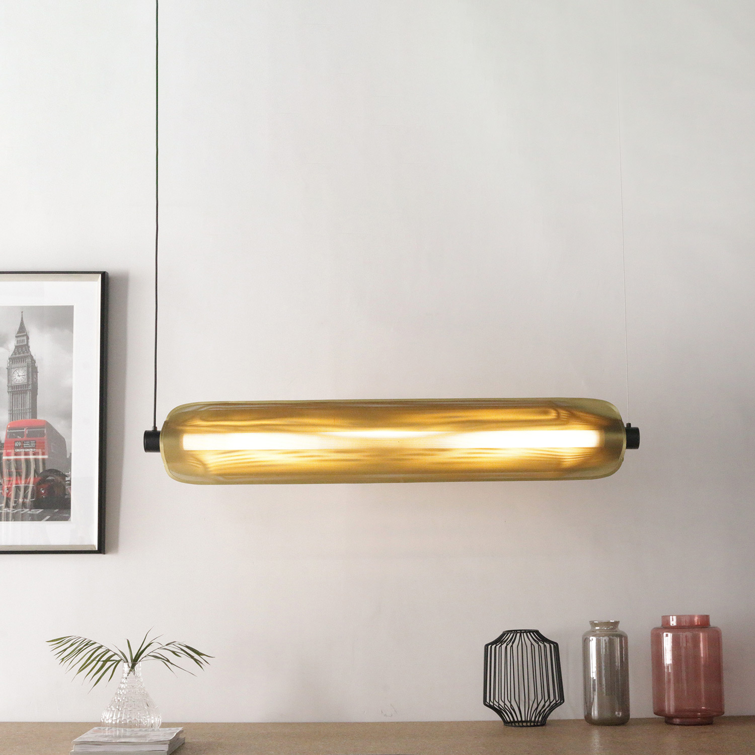 Ombro Pendant 830 Brass 3m cable - Bilde 2