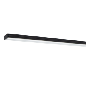 Profile U1 BK 2m 17,4x8,2mm incl f. cover,end cap, clips