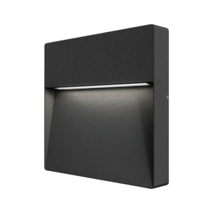 Chara Square 750lm 830 9W Dark Grey