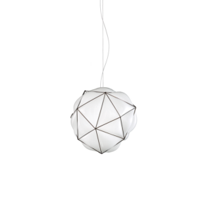 Semai SP M Pendant E27 maks 77W Ø40cm White Glossy White