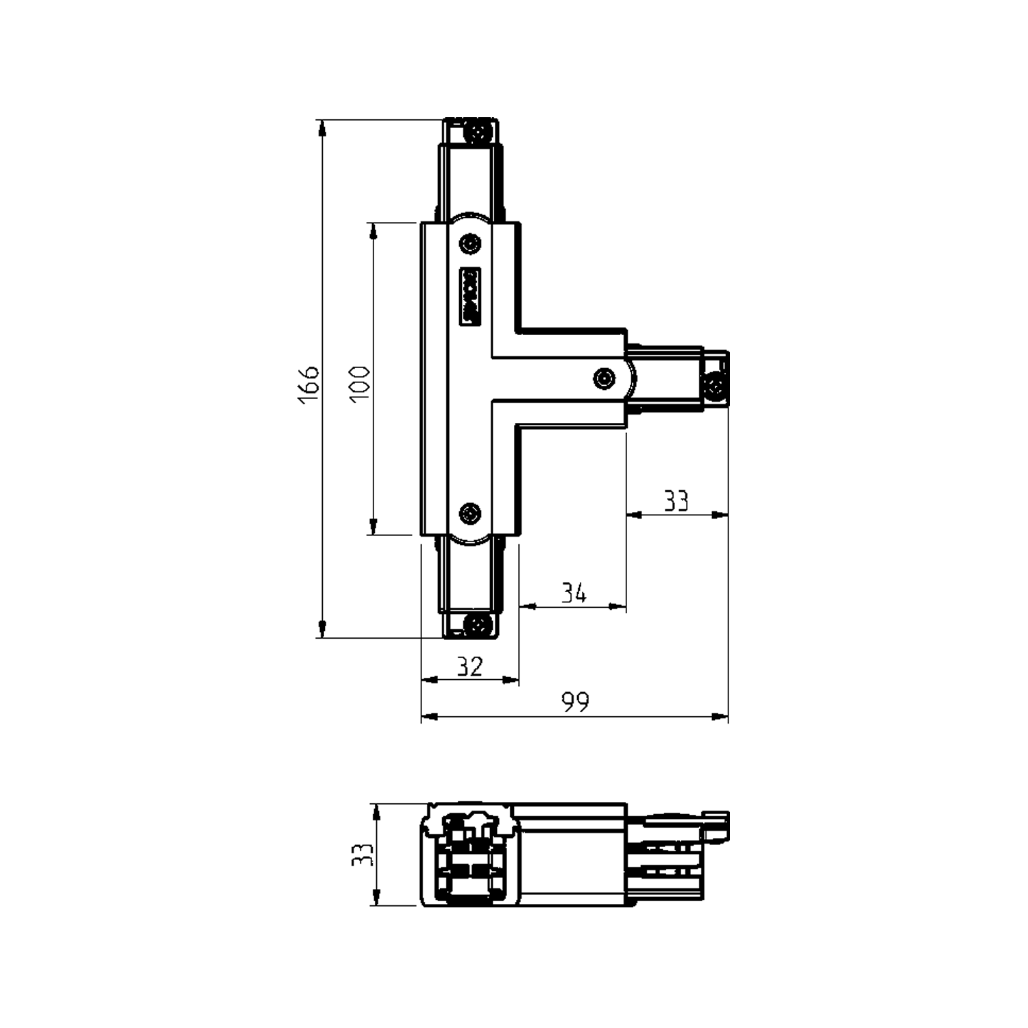 Global Pro T-feed Right (inside) 3-circuit WH - Bilde 3