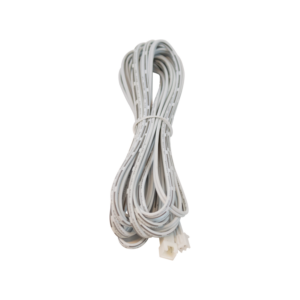 Cable 5m male/female mini connector WH