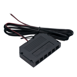 Riva/Mag Track-  6-way Splitter Mini 2m Max 72W (3A) BK