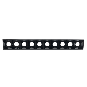 Cold 10 Front Ring Black