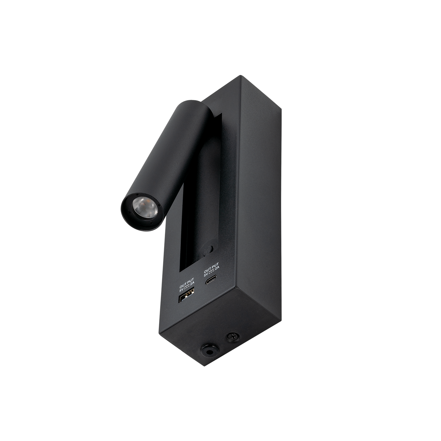 Lorenzo II 930 20° 2W 2A-USB + USB-C BK 3m cable - Bilde 3