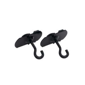 Hook for T-profile 24mm T-24 (2 pcs) BK