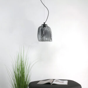 Istopio M Pendant smoked glass E27 max 40W 3m cable