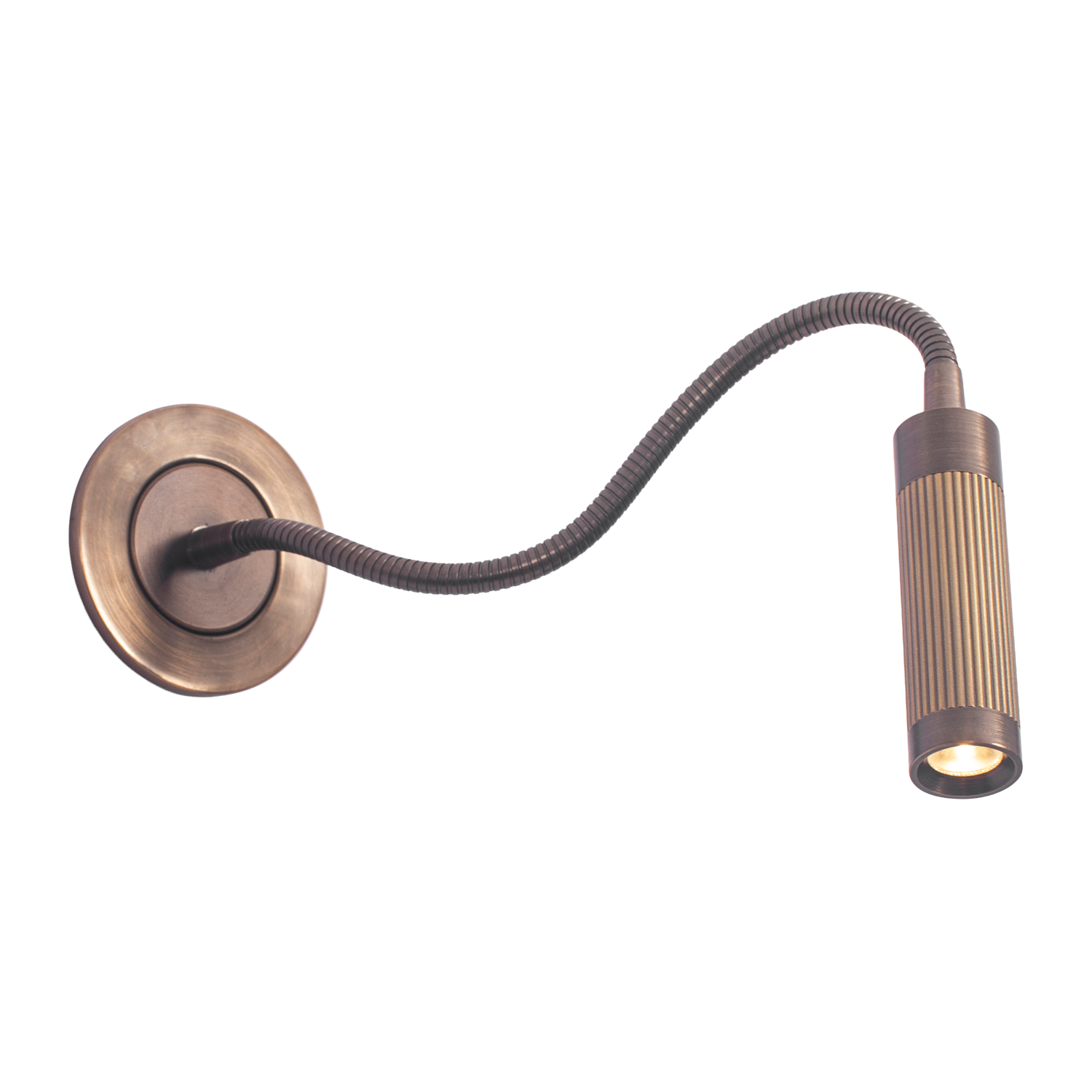 Giulio G2 4W 3000K recessed flexible copper/antique brass - Bilde 4