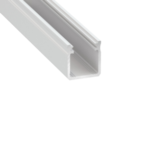 Profile Type Y 17x18mm WH 2,02 m inc/end caps, clips