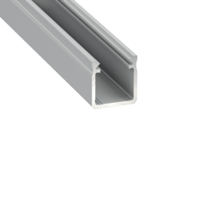 Profile Type Y 17x18mm ALU 2,02m inc/end caps, clips