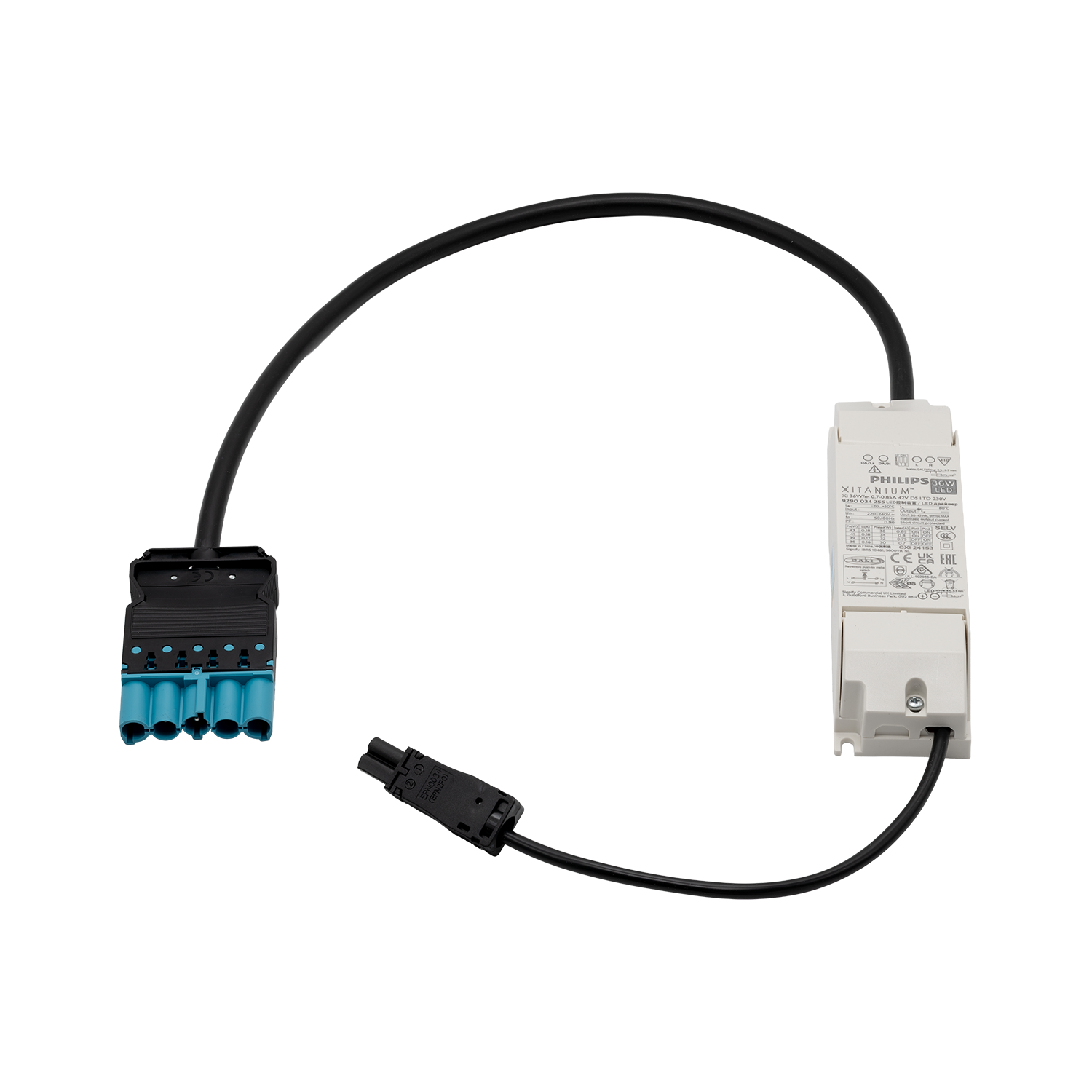 Driver DALI 700mA max 36W 30-42V 18i5 DALI/EPN0034