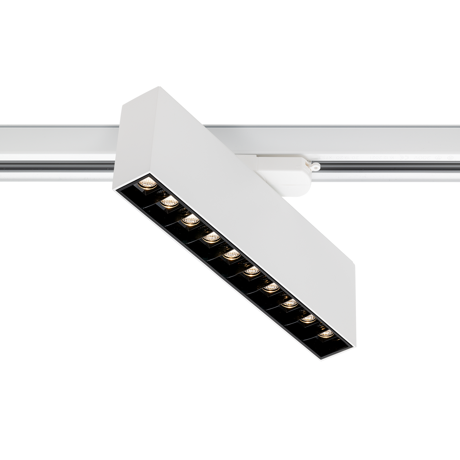 Cold 10 Track 2200lm 930 36° 20W WH/BK Front ring 3-cir DALI - Bilde 4