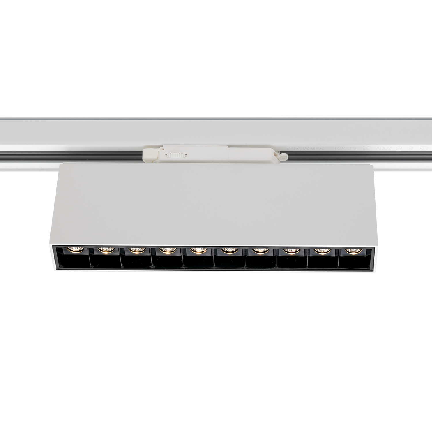 Cold 10 Track 2200lm 930 36° 20W WH/BK Front ring 3-cir DALI - Bilde 5