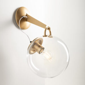 Miconos Wall Satin Brass