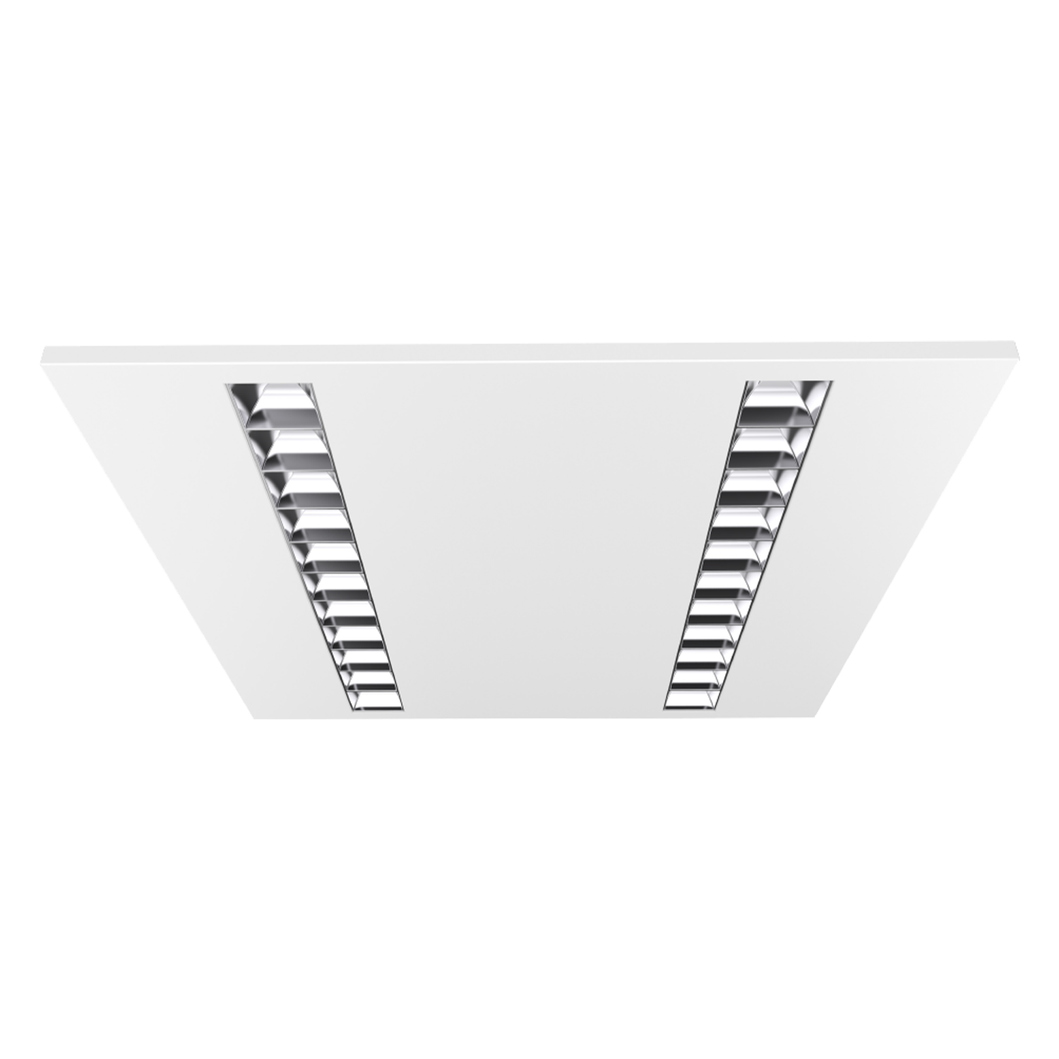 Panel Sky Dual 595x595 5000lm 840 36W WH/BS louvre IK08 DALI