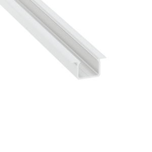 Profile Type U recessed WH 2,02 m inc/end caps