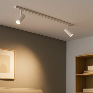 Cylinder 60 Spotskinnepakke X2, 1M, 2700K, hvit