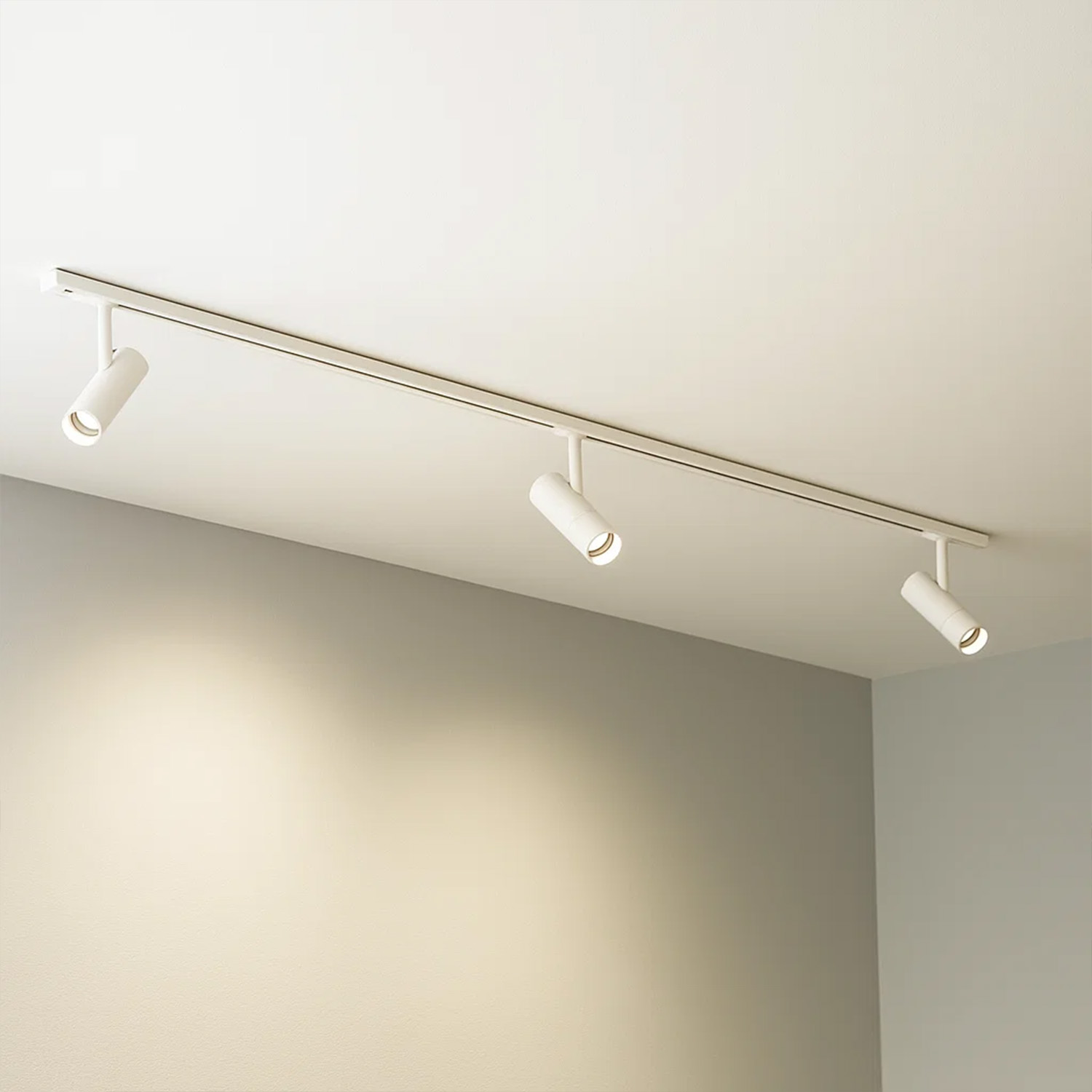 Cylinder 60 Spotskinnepakke X3, 2M, 2700K, hvit