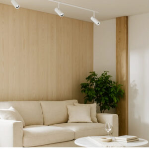 Cylinder 60 Spotskinnepakke X3, 2M, 3000K, hvit