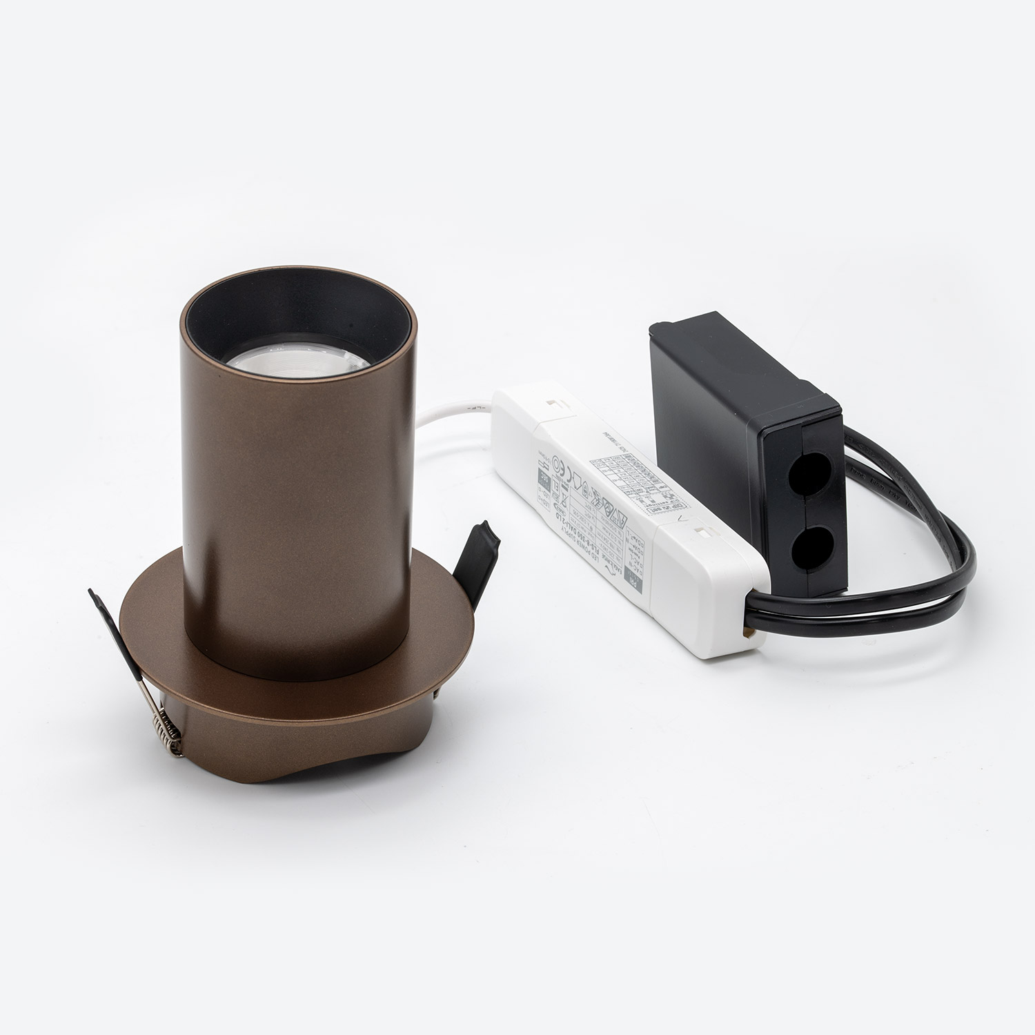 Amor 1120lm 927 40° 7W Ø83mm Quartz Bronze DALI - Bilde 3