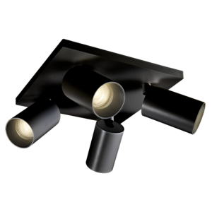 Tania Mini S4 4xGU10 max 7,5W led BK