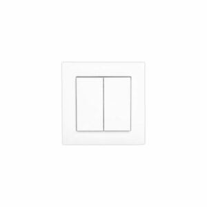 CBU Switch 55 White glossy matt 2-way rocker 4 channel